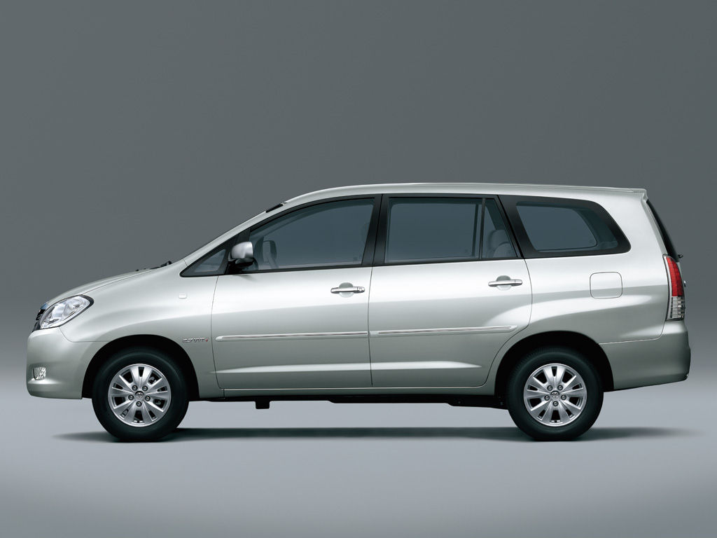 Toyota Innova technical specifications and fuel economy